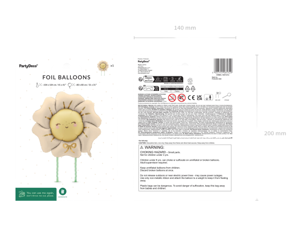 Airwalker flower light beige