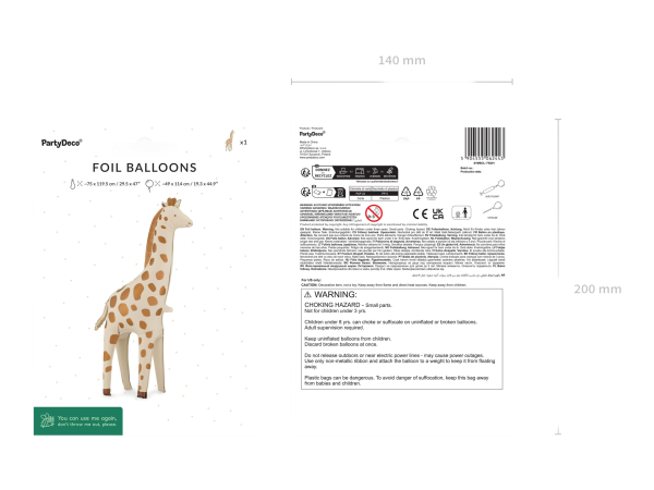 Airfeeld giraffe