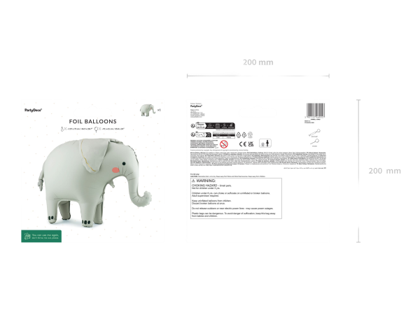 Airfeeld standing elephant