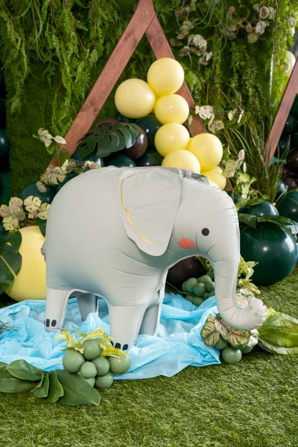 Airfeeld standing elephant
