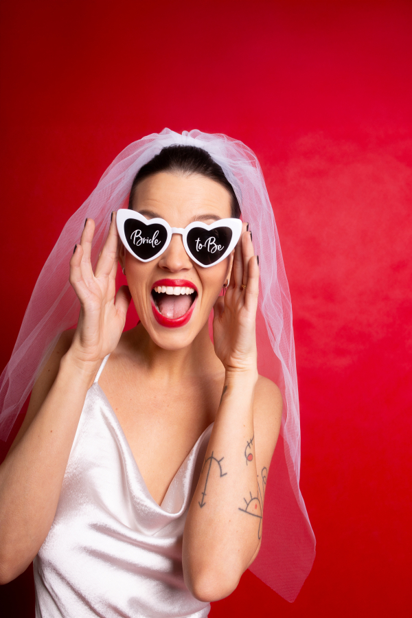 Glasses bride to be