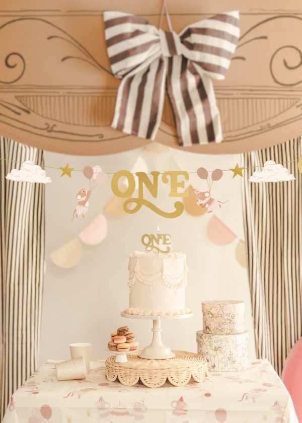 Candle birthday one