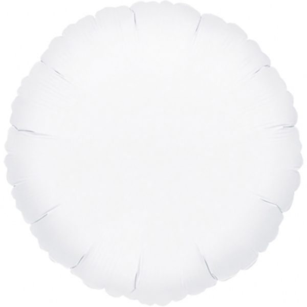 STANDARD ROUND METALLIC WHITE