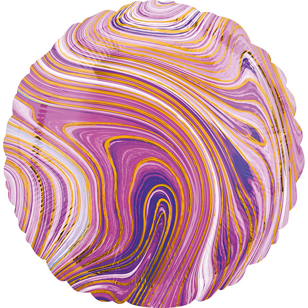 STANDARD MARBLEZ PURPLE ROUND