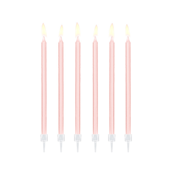 SCD2081J<br>Candle Plain Pink