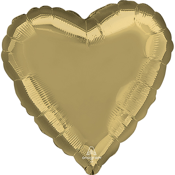 Standard heart white gold