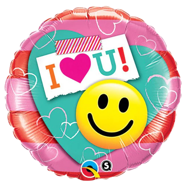 Standard i heart you smile face