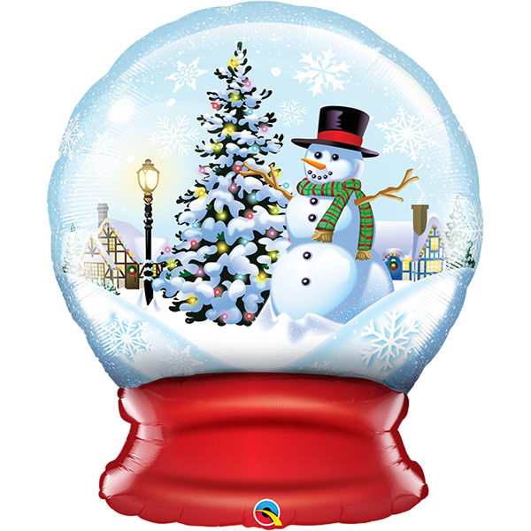 Supershape shape snow globe