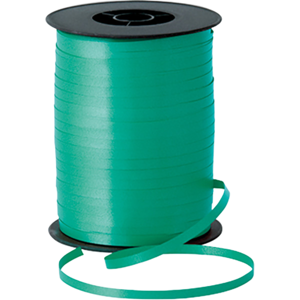 Curling ribbon emrald green