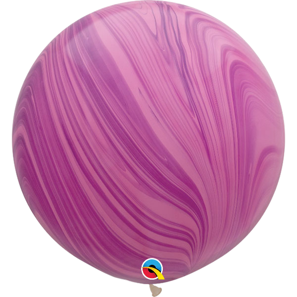 3Ft agate pink violet