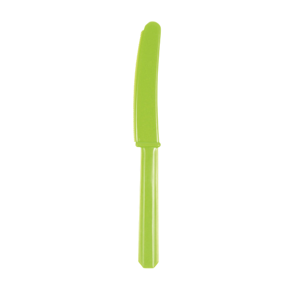 Knives plastic kiwi green