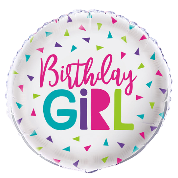 Standard Confetti Birthday Girl