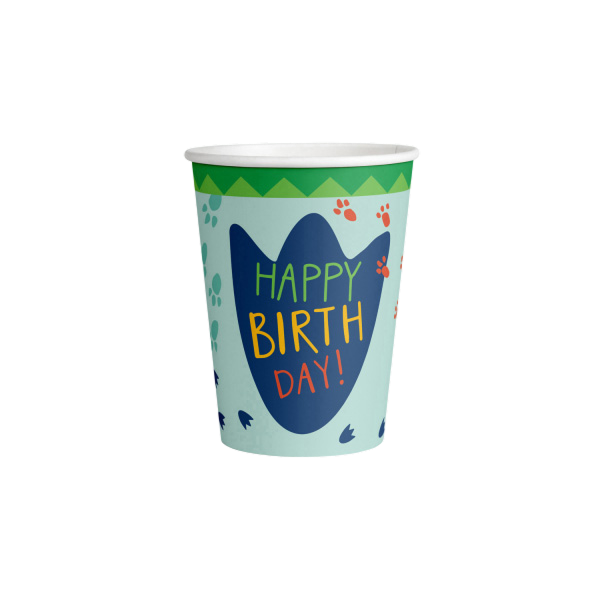 Cups paper dino mite