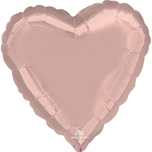 Standard heart pastel pink