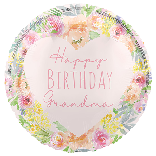 Standard happy birthday grandma