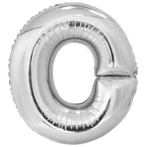 Large letter o silver