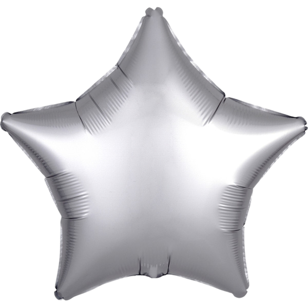 Standard star silk lustre silver