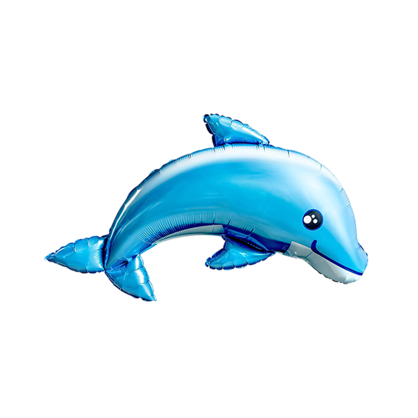 Vl shape dolphin blue