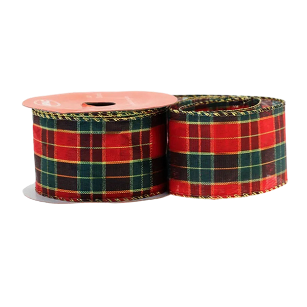 Ribbon diego tartan 50mm