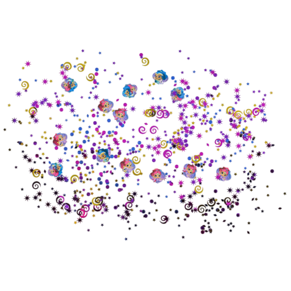 Confetti shimmer & shine