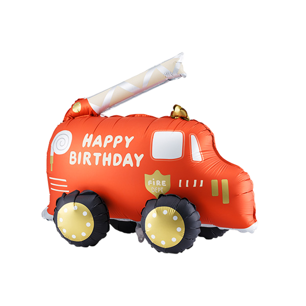 Air feeld standing fire truck