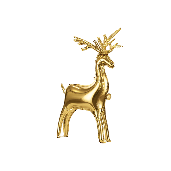 Air feeld standing reindeer