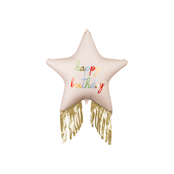 Supershape star with fringes