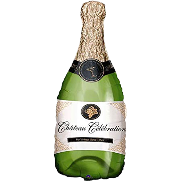 Minishape champagne bottle