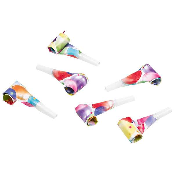 8 Blowouts balloons
