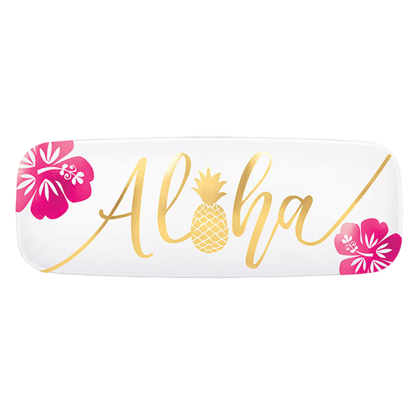 Platter plastic aloha