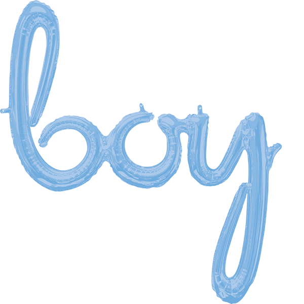 Script phrase boy blue