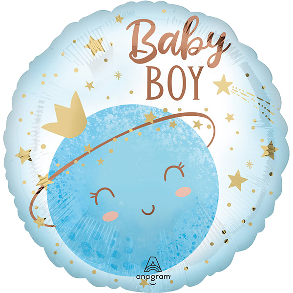 Standard baby boy little moon