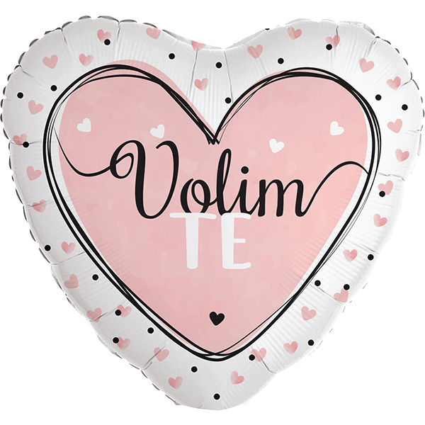 Standard heart volim te rose