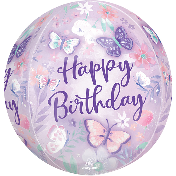 Orbz flutters happy birthday