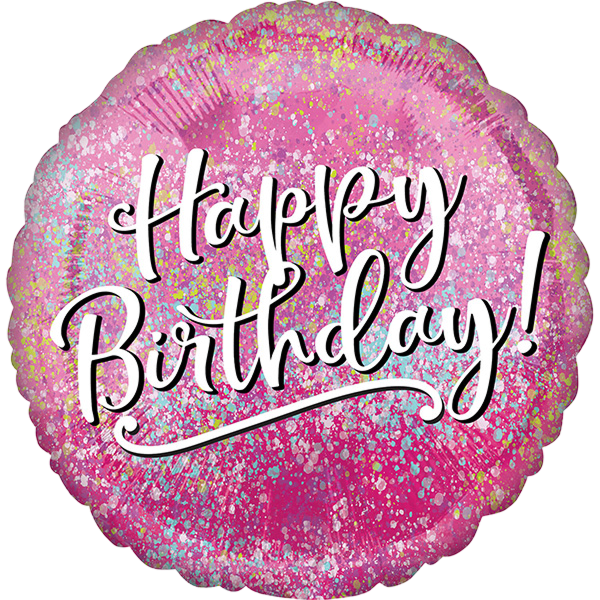 Standard birthday pink fabulous