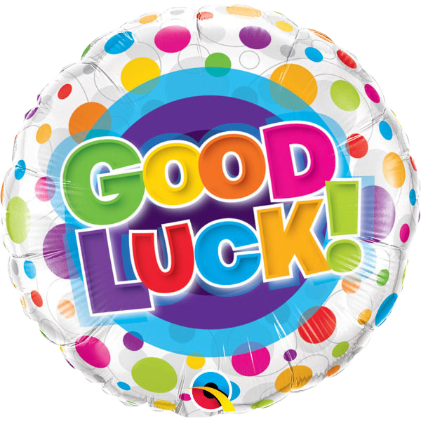 Standard good luck colorful dots
