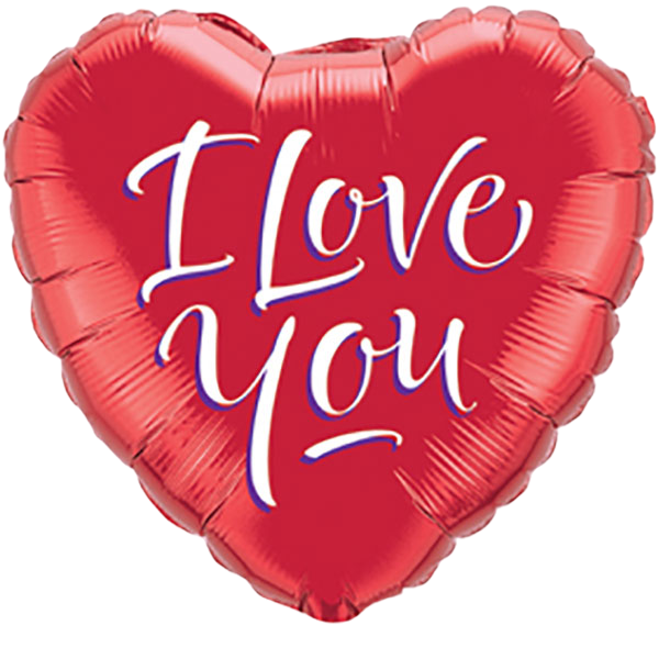 Standard heart i love you script modern