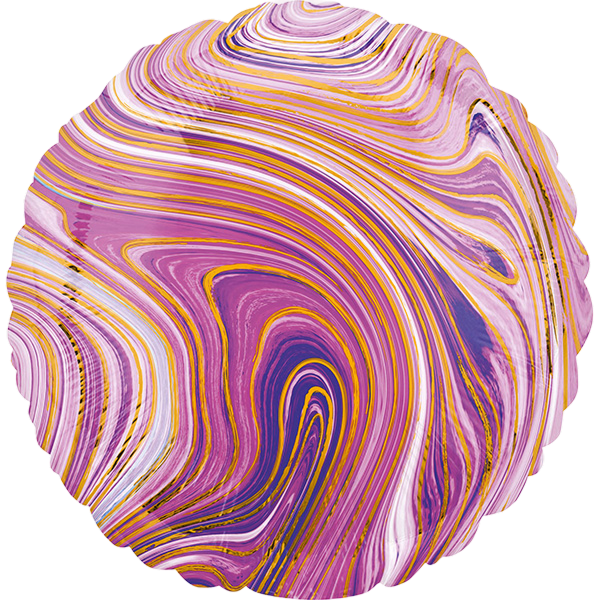Standard marblez purple round