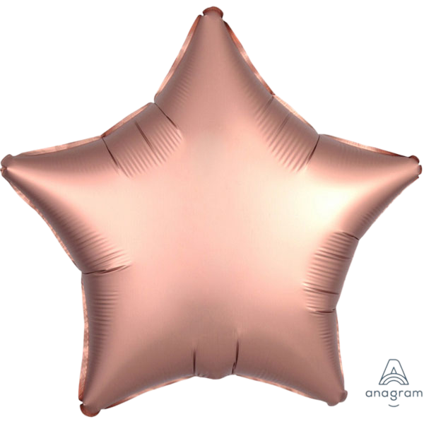 Standard star satin luxe rose copper