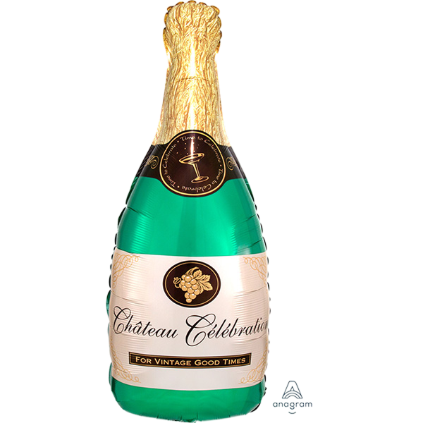 Supershape champagne bottle