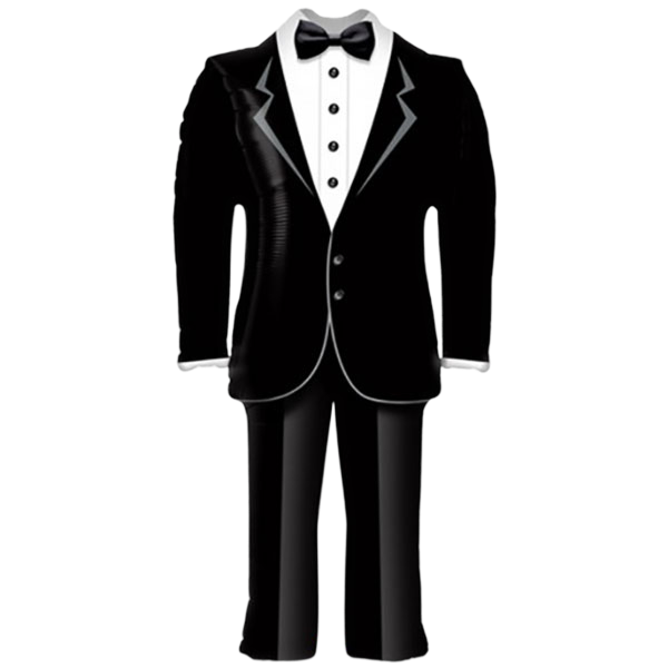 Supershape grooms tuxedo