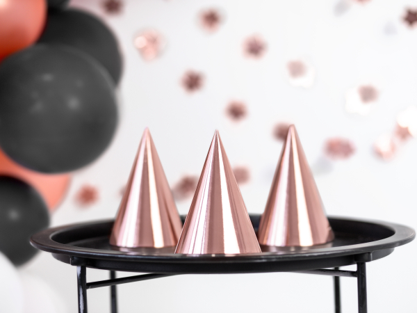 Party Hats Rose Gold