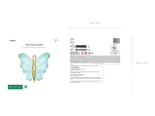 JUNIOR SHAPE BUTTERFLY MINT