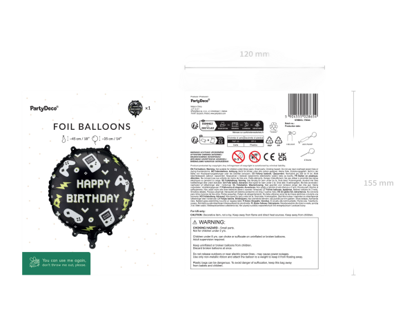 STANDARD HAPPY BIRTHDAY TABLET