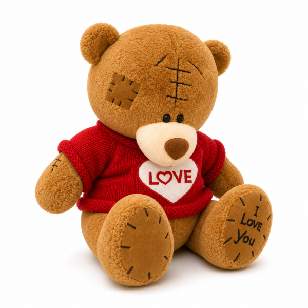 Plisani Meda Love Camel Dzemper Crveni Xl