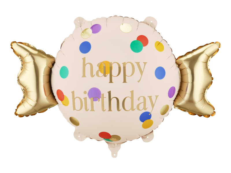 JUNIOR SHAPE CANDY HAPPY BIRTHDAY